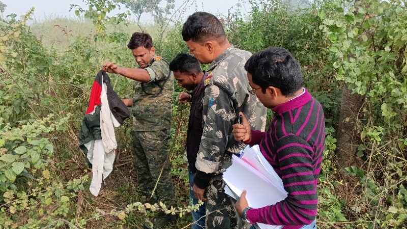 रांची-बोकारो Railway लाइन के समीप हीरटांड जंगल से शव बरामद 