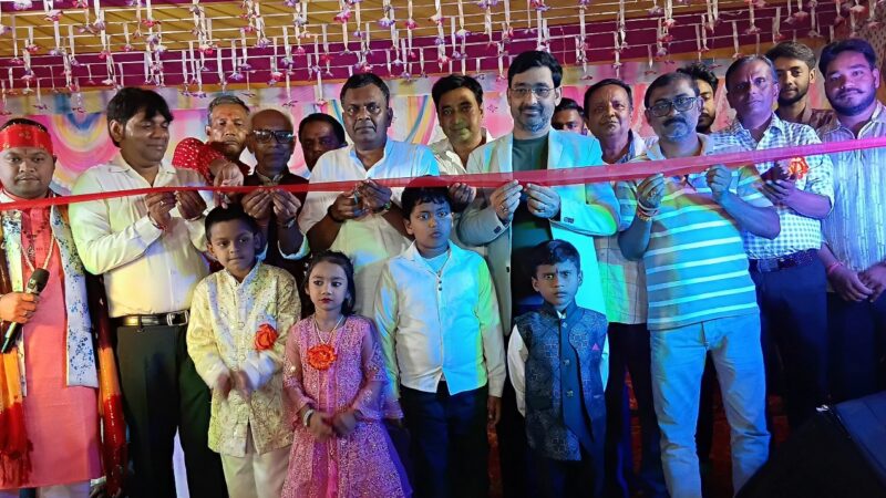 चित्रगुप्त पूजा पर कसमार में भव्य भक्ति जागरण