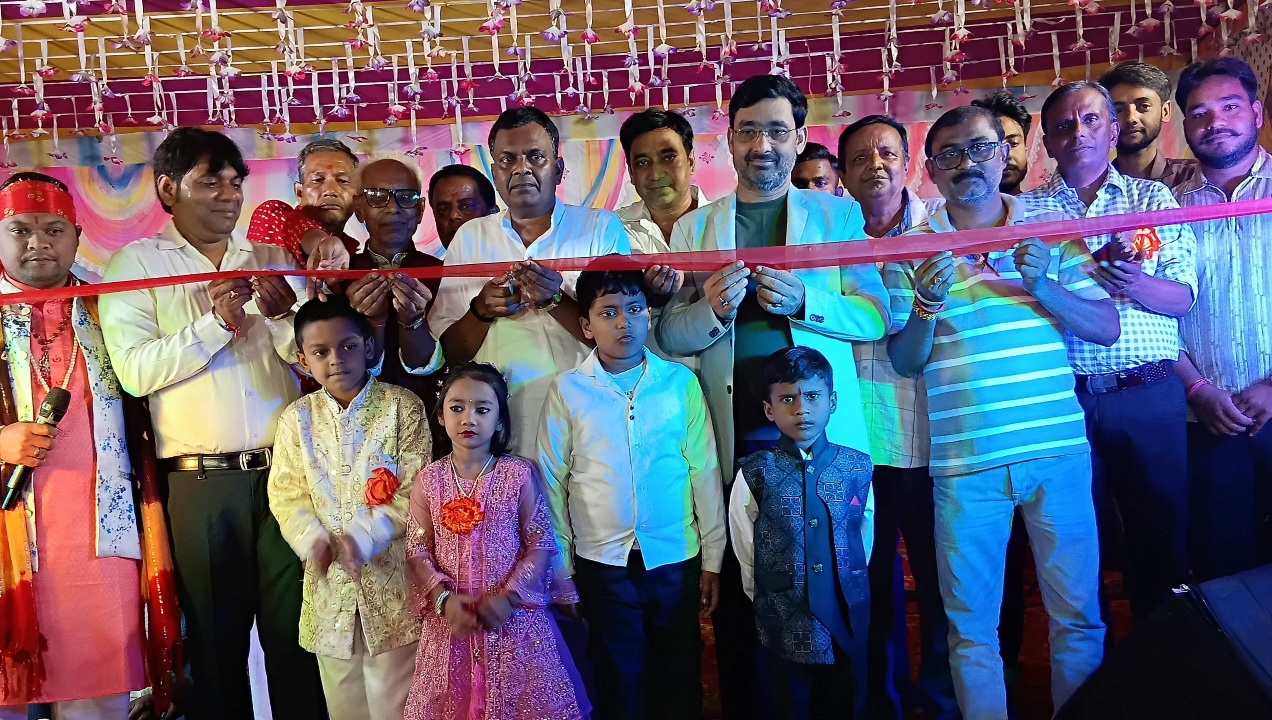 चित्रगुप्त पूजा पर कसमार में भव्य भक्ति जागरण