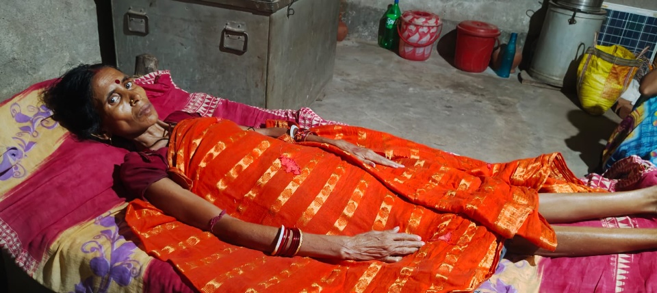गंभीर रूप से बीमार मां के इलाज के लिए बेटे ने मांगी मदद