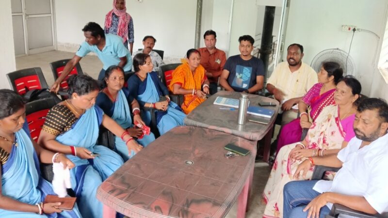 हैसाबातू जलापूर्ति योजना की समस्याओं को लेकर मुखर हुए मुखिया 