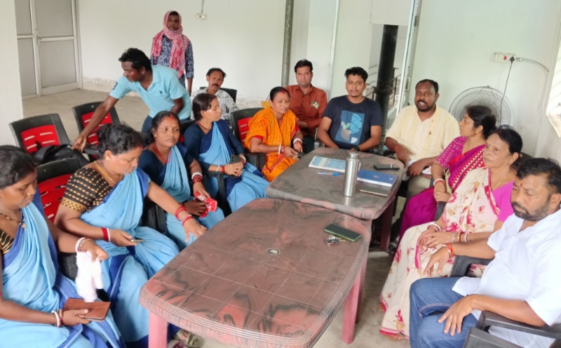 हैसाबातू जलापूर्ति योजना की समस्याओं को लेकर मुखर हुए मुखिया 